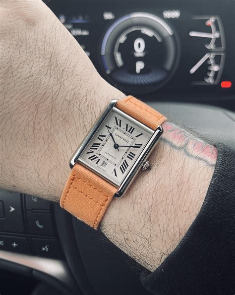 should i buy cartier tank solo xl|cartier tank must xl strap.